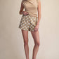 Fitted Mini Shorts