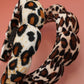 SPA SPONGE LEOPARD ANIMAL SCALLOPED HEADBAND | 40HB187