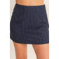 Pinstripe Skort