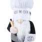 Rae Dunn “Kiss the Cook” Plush Baker Gnome with Rolling Pin