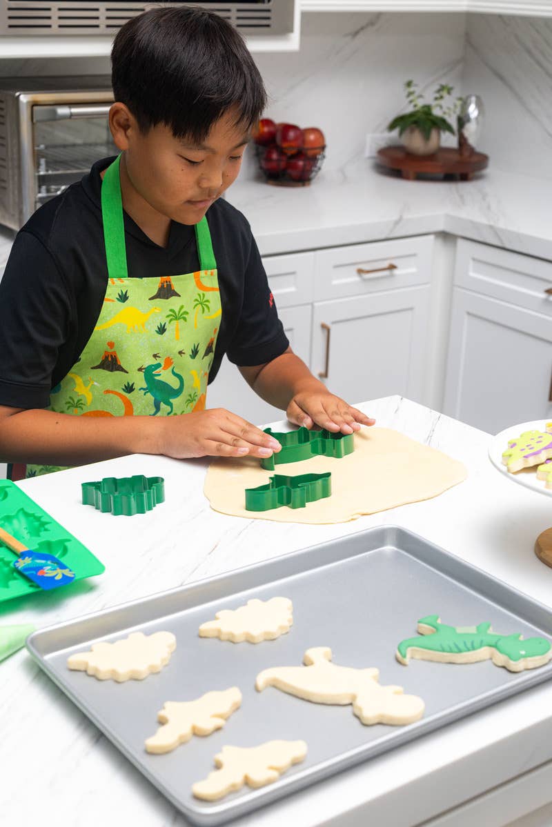 Prehistoric Party Baking Set – Dino Mold, Cutters & Tool