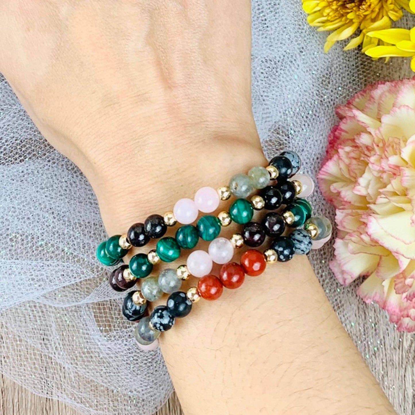 Scorpio Zodiac Crystal Bracelet