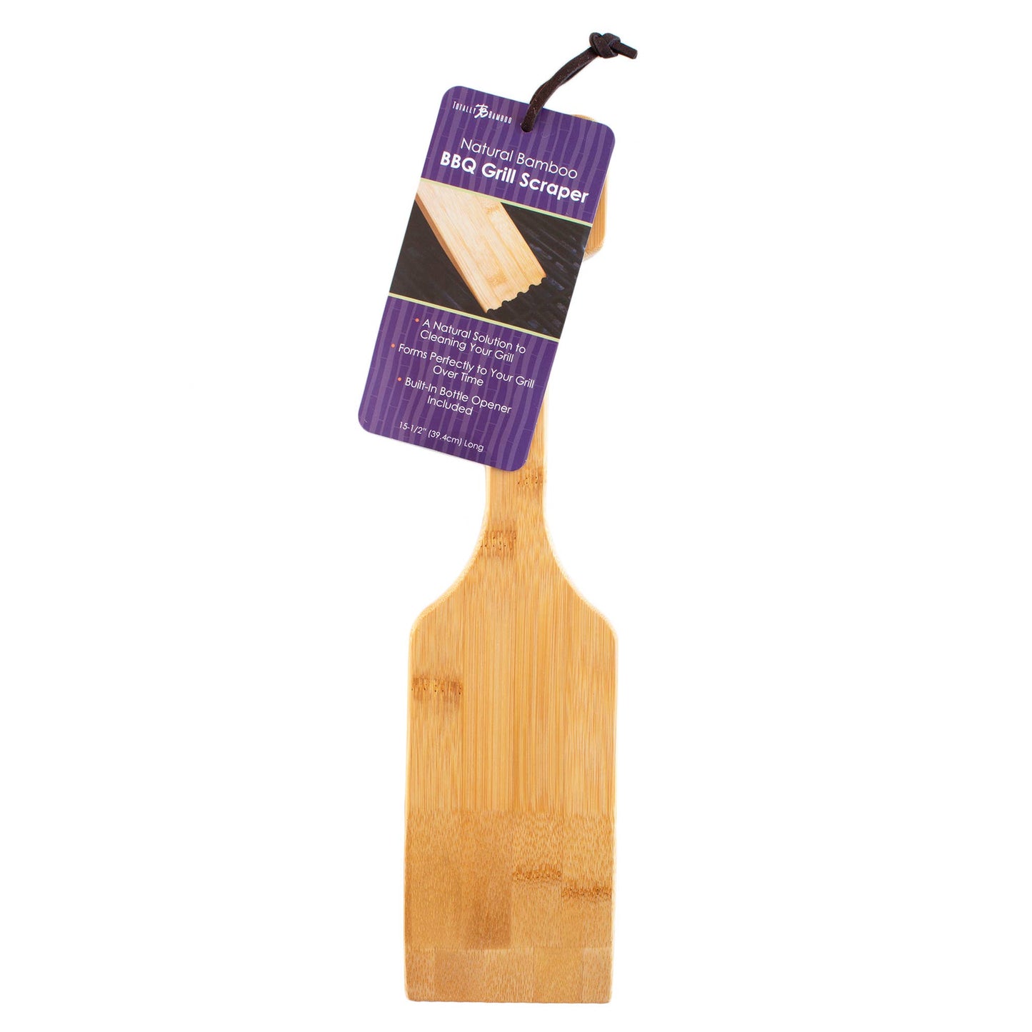Bristle-Free BBQ Grill Scraper with Bottle Opener