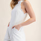 Scallop Halter Romper