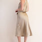 Halter Neck Sleeveless Midi Dress