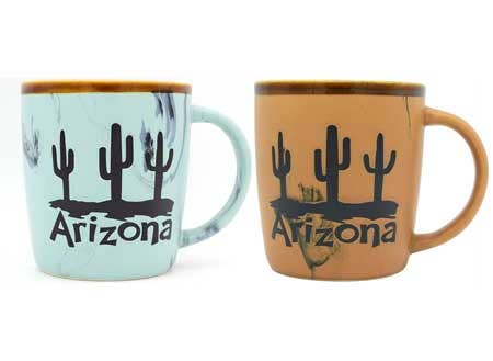 Mug-AZ 14oz Etched Saguaros