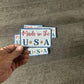 Made in the USA embroidered Patcj