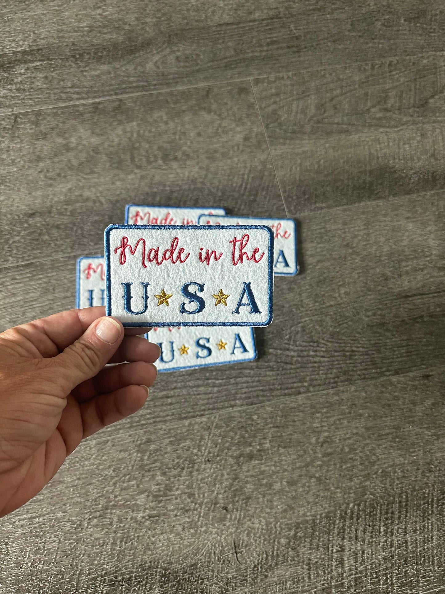 Made in the USA embroidered Patcj