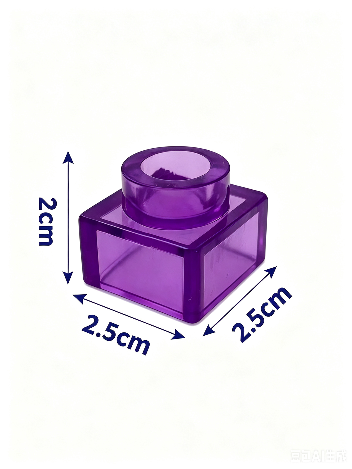 Fun Doh Squish Blocks Building Fidget Sensory Toy- 6/Display