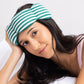 Weighted Sleep Mask - Resort Collection Green Cabana