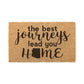 18x30 Coir Doormat Best Journeys Lead Arizona