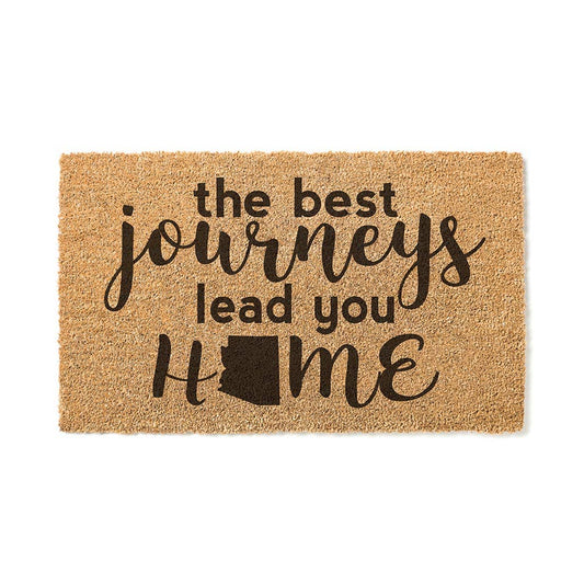 18x30 Coir Doormat Best Journeys Lead Arizona