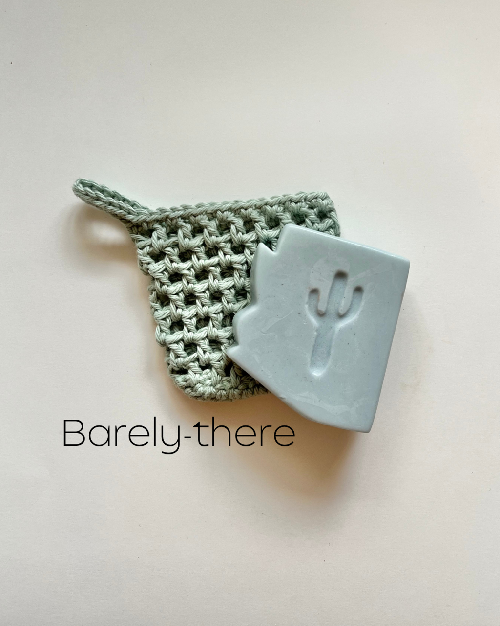 Limited Edition Hand-Crocheted Soap Saver Bag