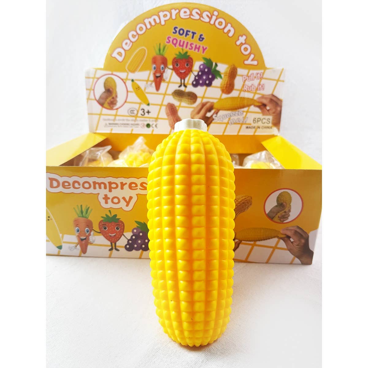 Jumbo Corn Flour Stress Release Squishy Toy