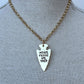 Girl Power Necklace in Gold