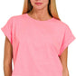 `".Cotton Short Sleeve Tee