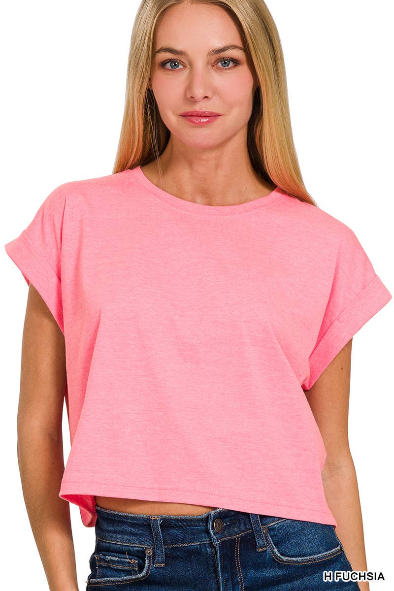 `".Cotton Short Sleeve Tee