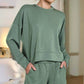 Scuba Sweatshirts & Shorts 2PC Set SI-27476 Zenana