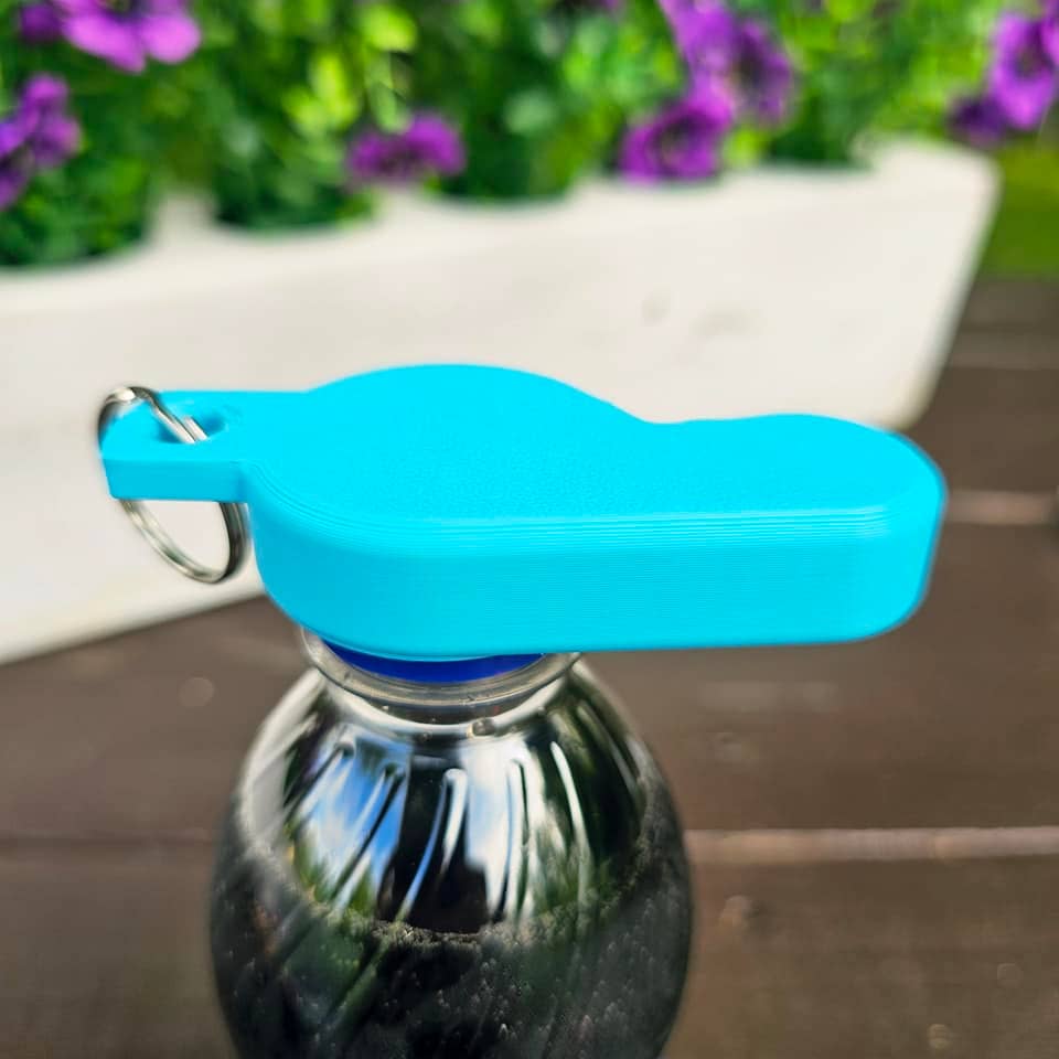 Bottle Opener Keychain- Screw Top & Bottle Cap