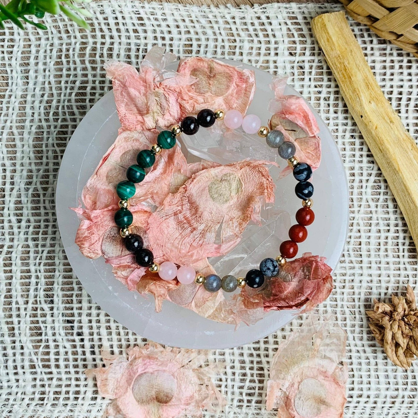 Scorpio Zodiac Crystal Bracelet