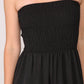 Smocked Strapless Jumpsuit