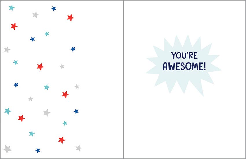 Birthday Greeting Card - Rock Guitar-Kids