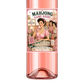 Sassy Girl, Wine Label, Mahjong Pink