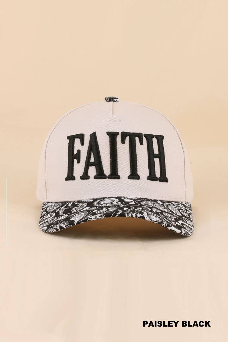 Faith Two Tone Snapback Hat