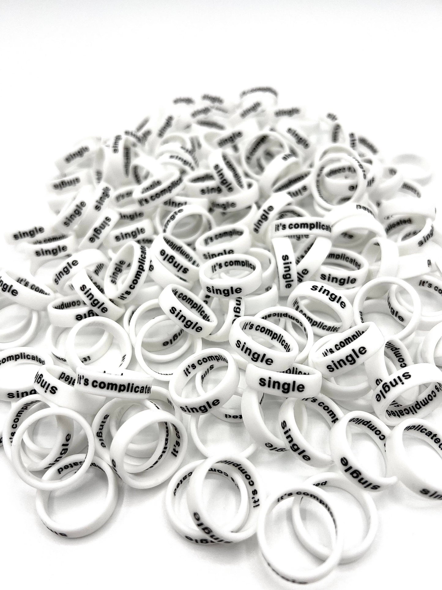 Flip Reversible single / it's complicated Ring