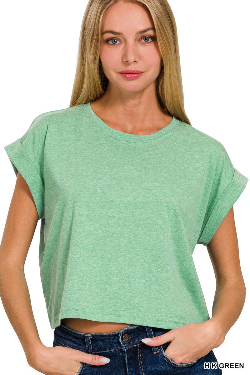 `".Cotton Short Sleeve Tee