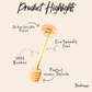 Bamboo Honey Dipper Spoon | Faire Market Bestseller