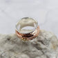 Gold Heart Spinner Ring