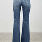 P8191M-MID RISE BOOT CUT WITH DESTROY