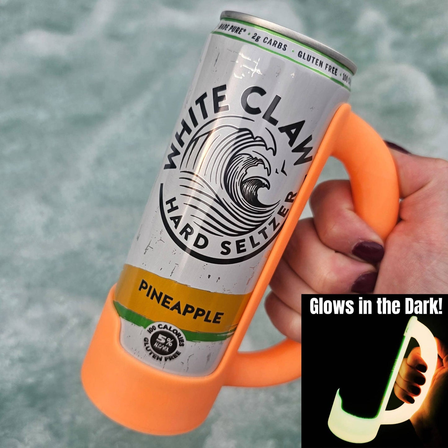 12 oz Slim Can Holder Handle Redbull, Alani Nu, White Claw