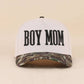 Boy Mom Two Tone Snapback Hat