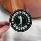 World's Okayest Golfer Sticker