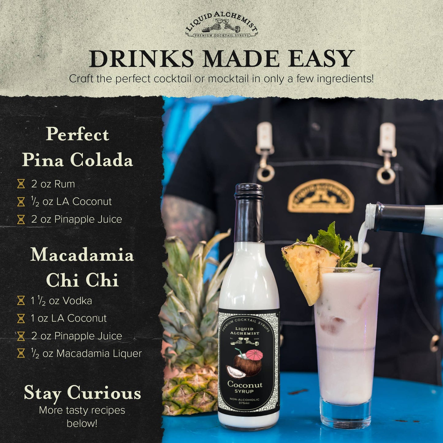 Coconut Cocktail Syrup