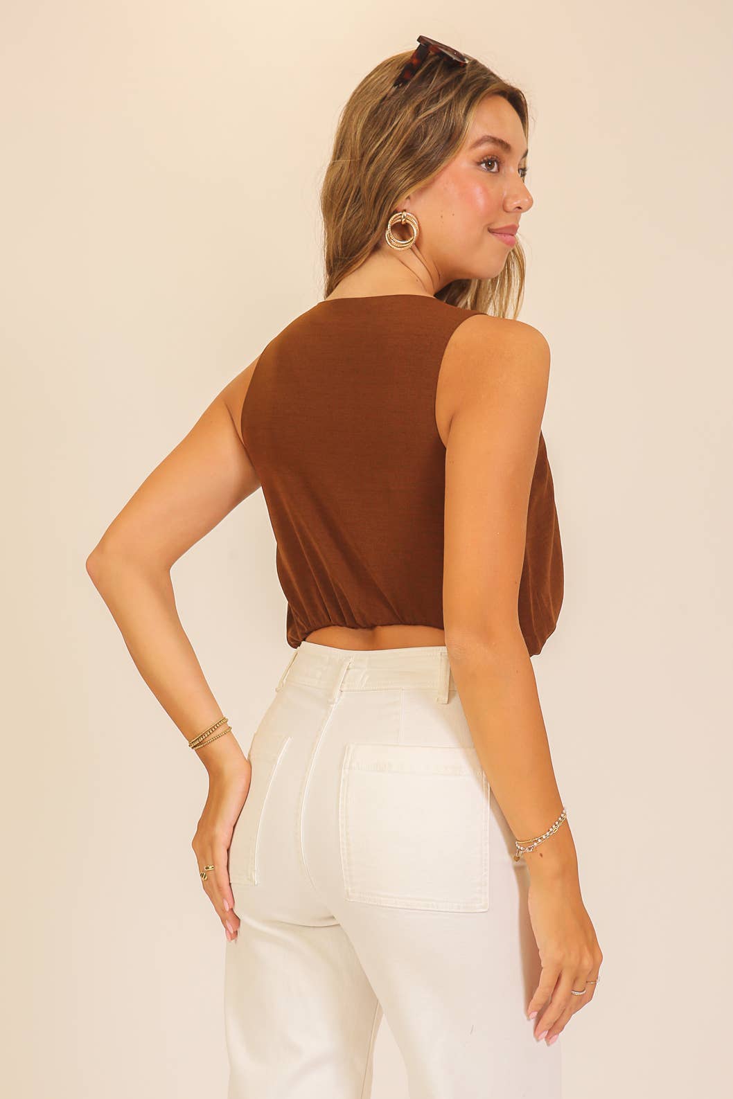 Flowy Cropped Tank Top