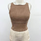 Sculpted Stretch Denim Tank Corset