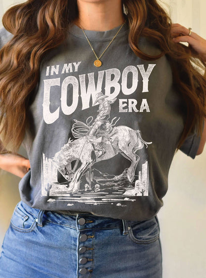 IN MY COWBOY ERA GRAPHIC TSHIRTS