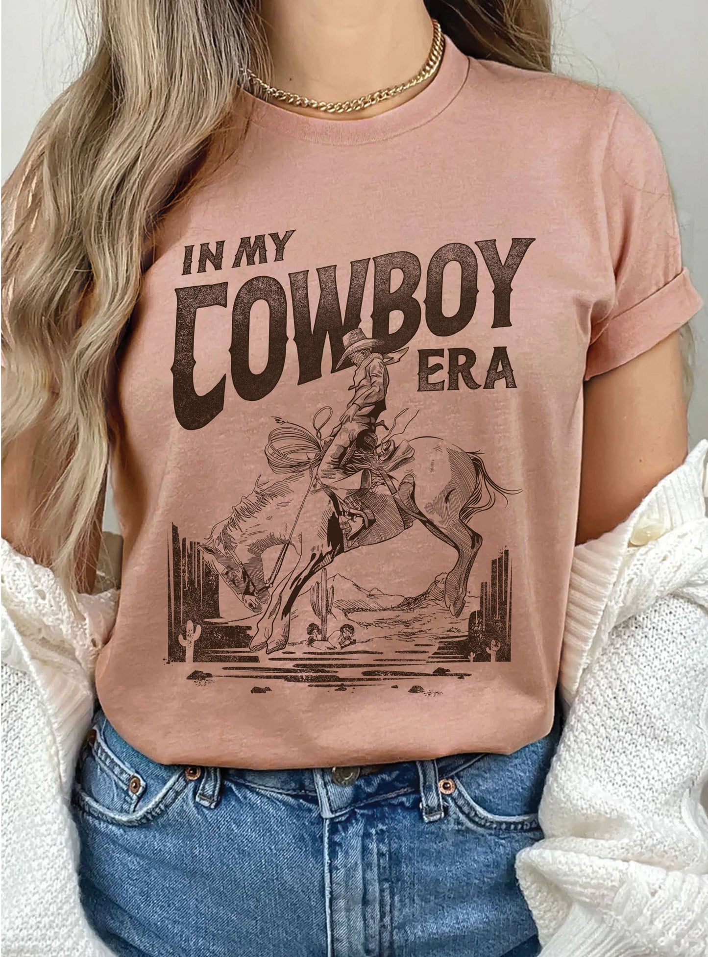IN MY COWBOY ERA GRAPHIC TSHIRTS