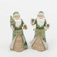 Christmas 13.2"H Resin Holiday Santa, 2 Assorted Styles