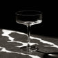 Clear Ribbed Martini Coupe Glass - 9.5oz (1pc) 6