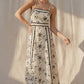 IM8692A - Embroidery Lace Midi Dress