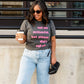 Antisocial Quote Graphic Tee Funny Casual Women Shirt