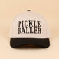 Pickle Baller Two Tone Snapback Hat