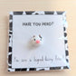 Legendary Friend Card & Cow Figurine with Personal Note
