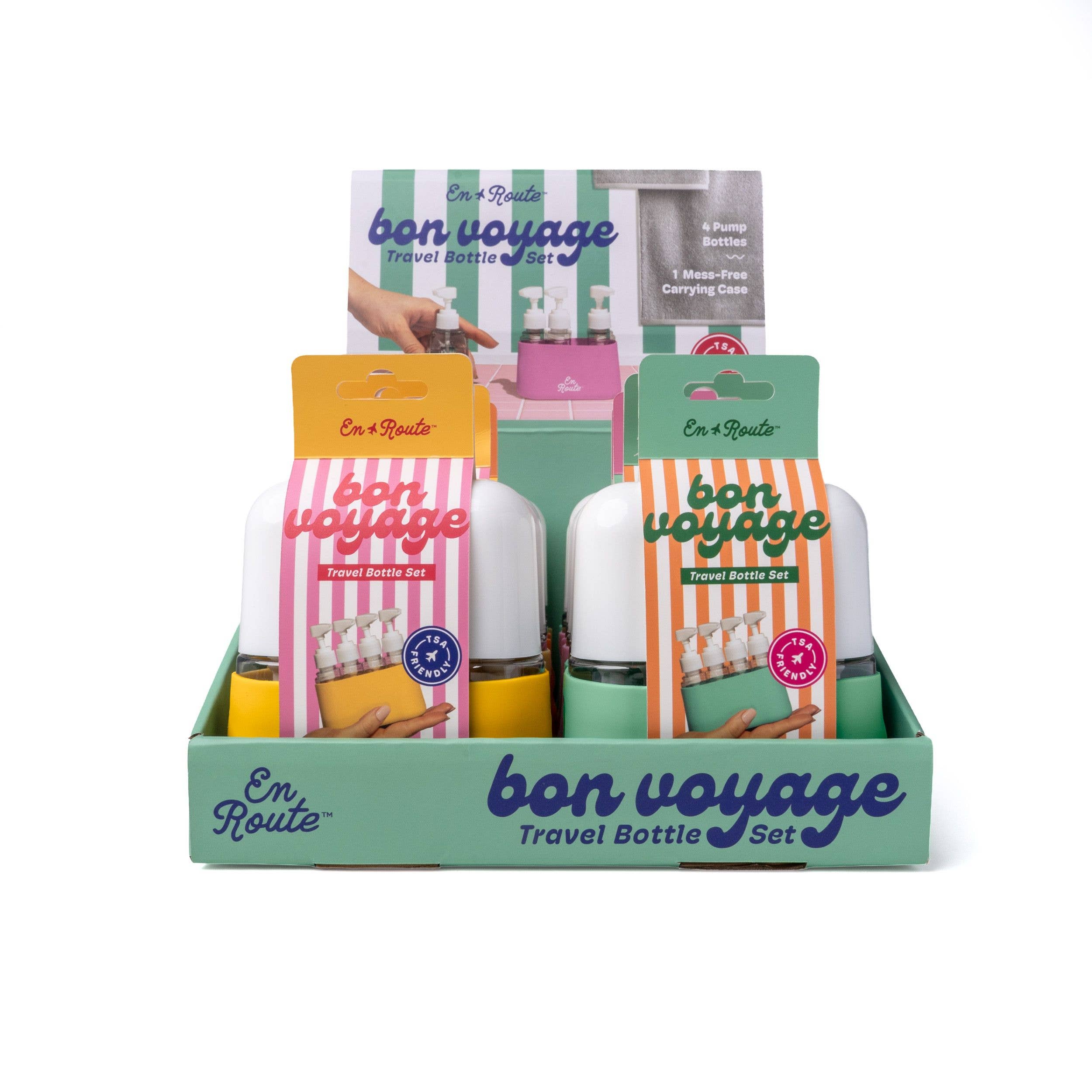 En Route Bon Voyage 4 Piece Travel Bottles – Sip & Shop Arizona