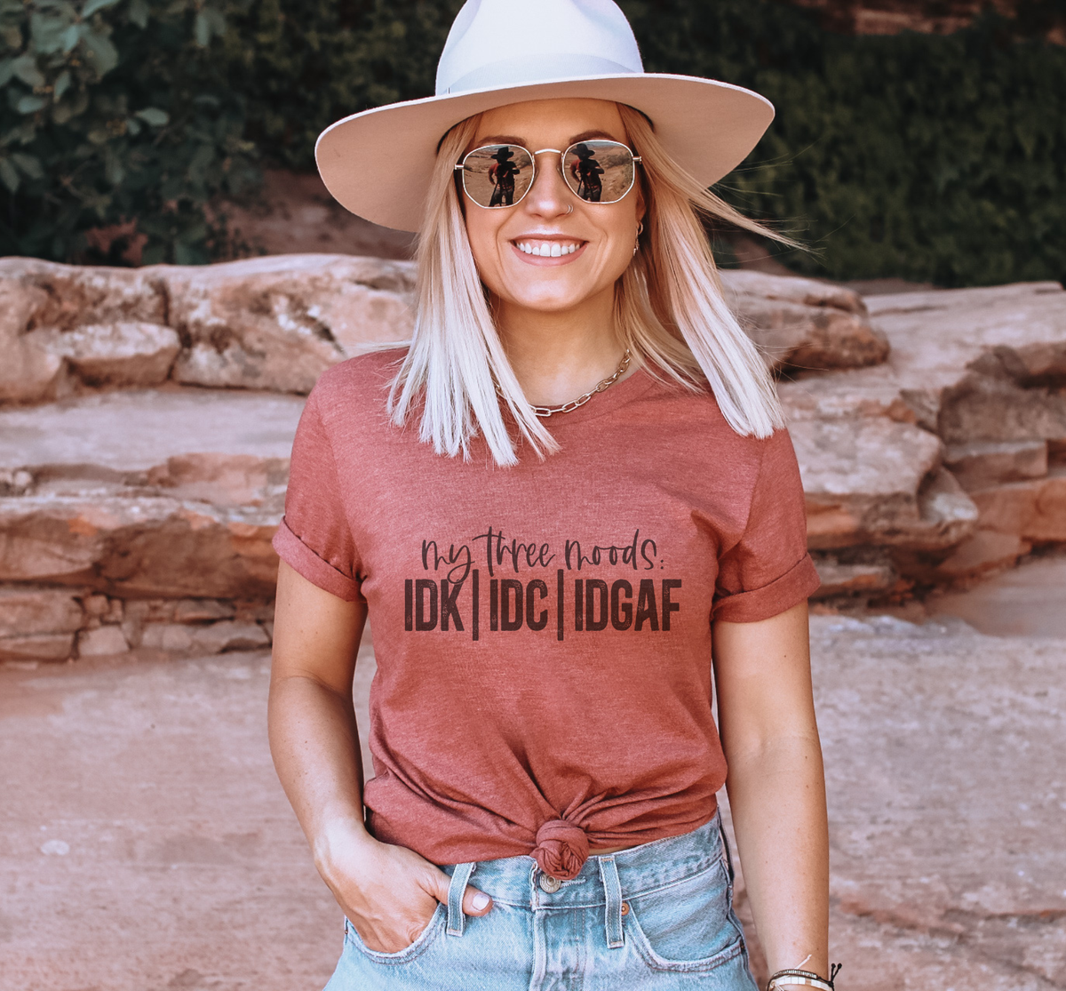 My Three Moods Graphic T-Shirt