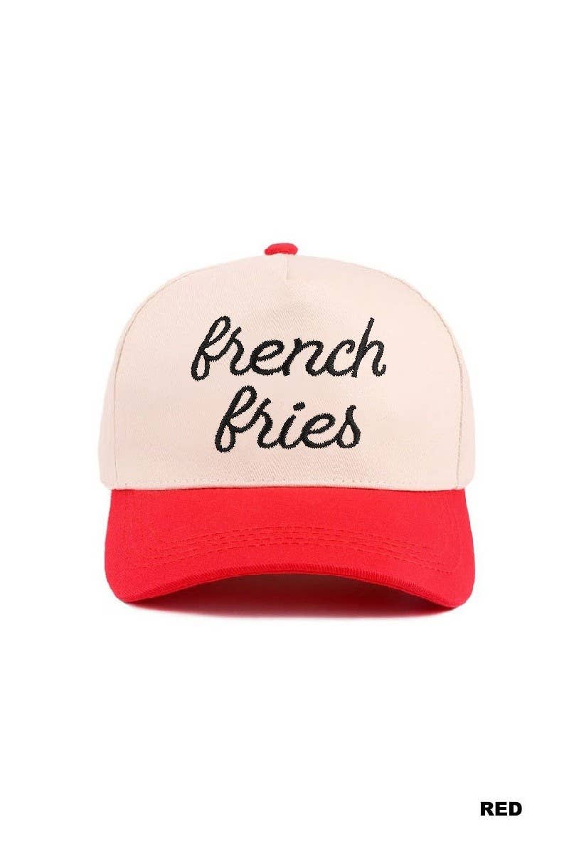 French Fries Two Tone Cotton Hat